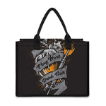 Play Dart Drink Beer Print Canvas Tote Bag