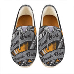 Play Dart Drink Beer Print Casual Shoes