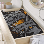 Play Dart Drink Beer Print Changing Pad Cover
