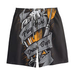 Play Dart Drink Beer Print Cotton Shorts