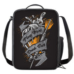 Play Dart Drink Beer Print Crossbody Lunch Bag