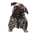 Play Dart Drink Beer Print Dog Zip Up Jacket