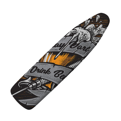 Play Dart Drink Beer Print Ironing Board Cover