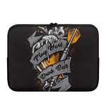 Play Dart Drink Beer Print Laptop Sleeve