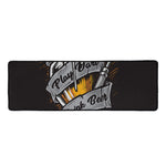 Play Dart Drink Beer Print Long Kitchen Mat