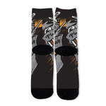 Play Dart Drink Beer Print Long Socks