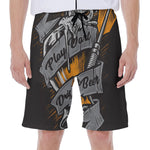 Play Dart Drink Beer Print Men's Beach Shorts