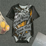 Play Dart Drink Beer Print Men's Bodysuit