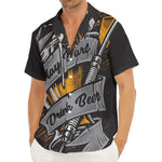 Play Dart Drink Beer Print Men's Deep V-Neck Shirt