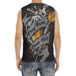 Play Dart Drink Beer Print Men's Fitness Tank Top