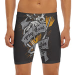 Play Dart Drink Beer Print Men's Long Boxer Briefs