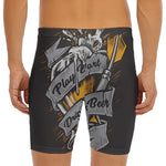 Play Dart Drink Beer Print Men's Long Boxer Briefs