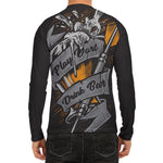 Play Dart Drink Beer Print Men's Long Sleeve Rash Guard