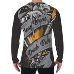 Play Dart Drink Beer Print Men's Long Sleeve T-Shirt