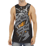 Play Dart Drink Beer Print Men's Muscle Tank Top