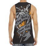 Play Dart Drink Beer Print Men's Muscle Tank Top