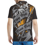 Play Dart Drink Beer Print Men's Polo Shirt