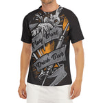 Play Dart Drink Beer Print Men's Short Sleeve Rash Guard