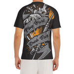Play Dart Drink Beer Print Men's Short Sleeve Rash Guard