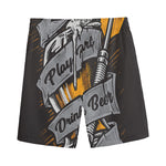 Play Dart Drink Beer Print Men's Sports Shorts