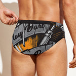 Play Dart Drink Beer Print Men's Swim Briefs