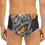Play Dart Drink Beer Print Men's Triangle Swim Briefs