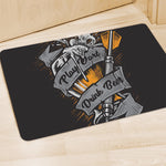 Play Dart Drink Beer Print Polyester Doormat