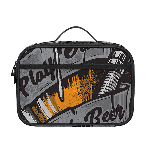 Play Dart Drink Beer Print Portable Lunch Bag