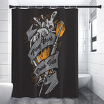 Play Dart Drink Beer Print Premium Shower Curtain