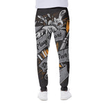 Play Dart Drink Beer Print Scuba Joggers
