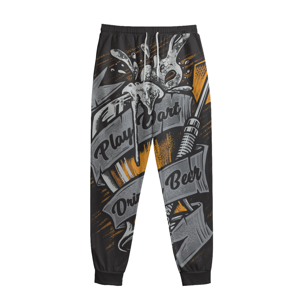 Play Dart Drink Beer Print Sweatpants