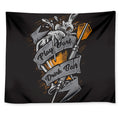Play Dart Drink Beer Print Tapestry