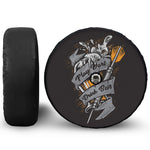 Play Dart Drink Beer Print Tire Cover With Camera Hole