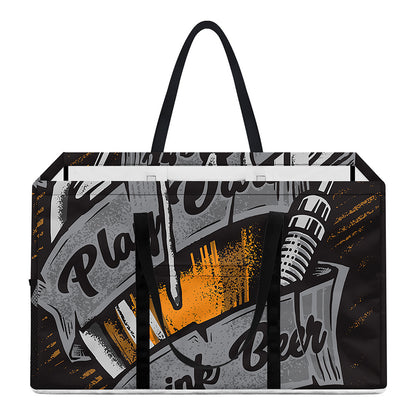 Play Dart Drink Beer Print Utility Tote Bag