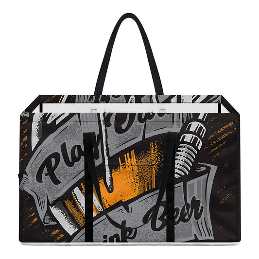 Play Dart Drink Beer Print Utility Tote Bag