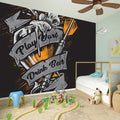 Play Dart Drink Beer Print Wall Sticker