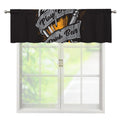 Play Dart Drink Beer Print Window Valance