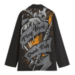 Play Dart Drink Beer Print Women's Blazer