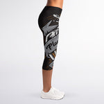 Play Dart Drink Beer Print Women's Capri Leggings