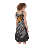 Play Dart Drink Beer Print Women's Sleeveless Dress