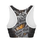 Play Dart Drink Beer Print Women's Sports Bra