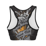 Play Dart Drink Beer Print Women's Sports Bra
