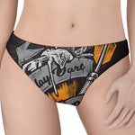 Play Dart Drink Beer Print Women's Thong