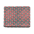 Playing Card Suits Check Pattern Print Bifold Wallet