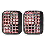 Playing Card Suits Check Pattern Print Handle Covers