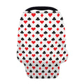 Playing Card Suits Pattern Print Baby Seat Cover