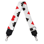 Playing Card Suits Pattern Print Bag Strap