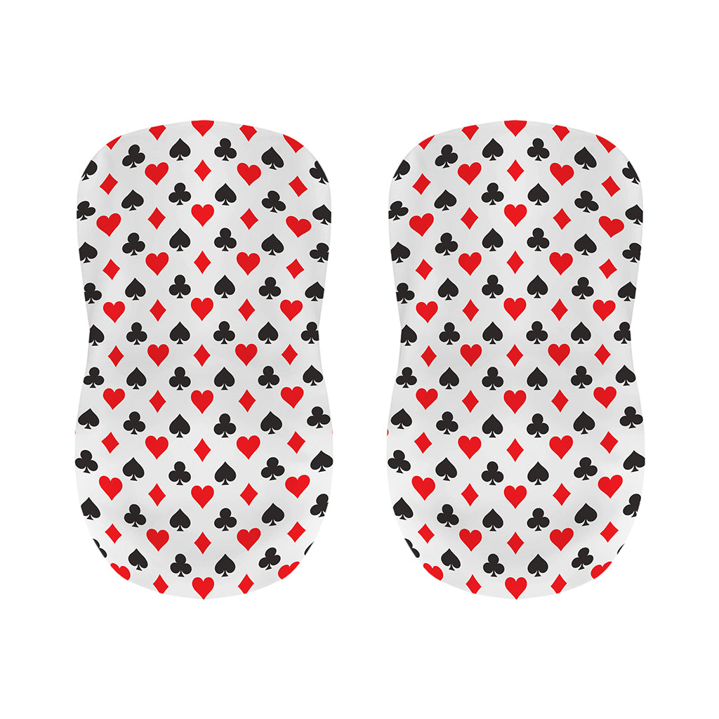 Playing Card Suits Pattern Print Bar Stool Covers