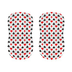 Playing Card Suits Pattern Print Bar Stool Covers