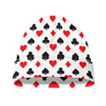 Playing Card Suits Pattern Print Beanie